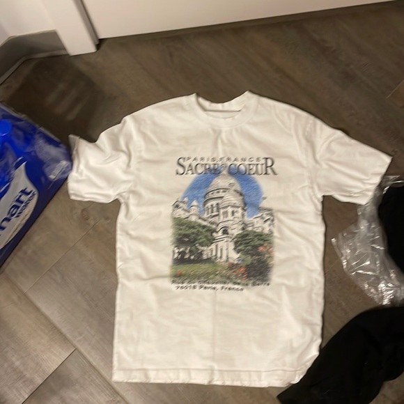 Balenciaga Tops - Balenciaga Sacre coeur t shirt black